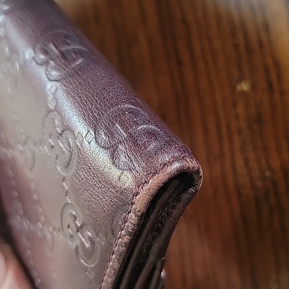 Authentic Gucci Continental Flap Wallet Guccissma Leather long wallet - Picture 11 of 12
